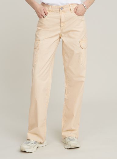 Judee Low Waist Cargo Pants